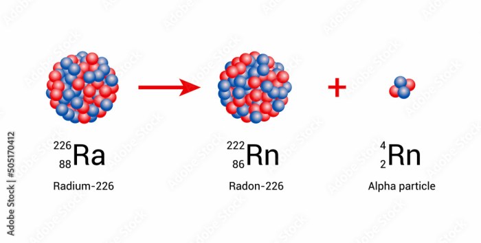 The alpha decay of radon 198