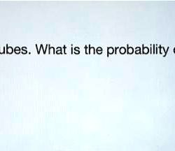 Roll probability shown table cubes sample space number two numbers result both same being will